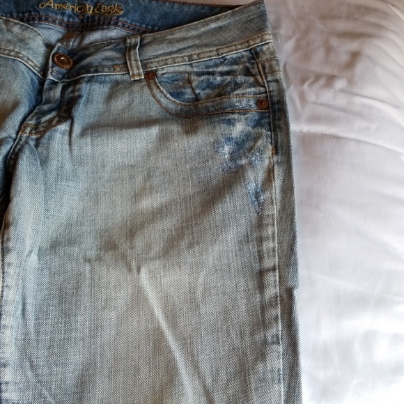 AMERICAN EAGLE | BOOT CUT JEANS SZ 8 regular - Picture 4 of 6